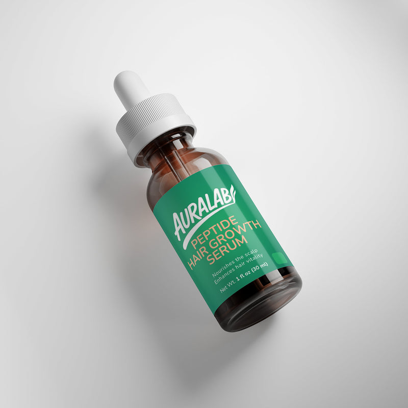 Suero de péptidos para el crecimiento del cabello