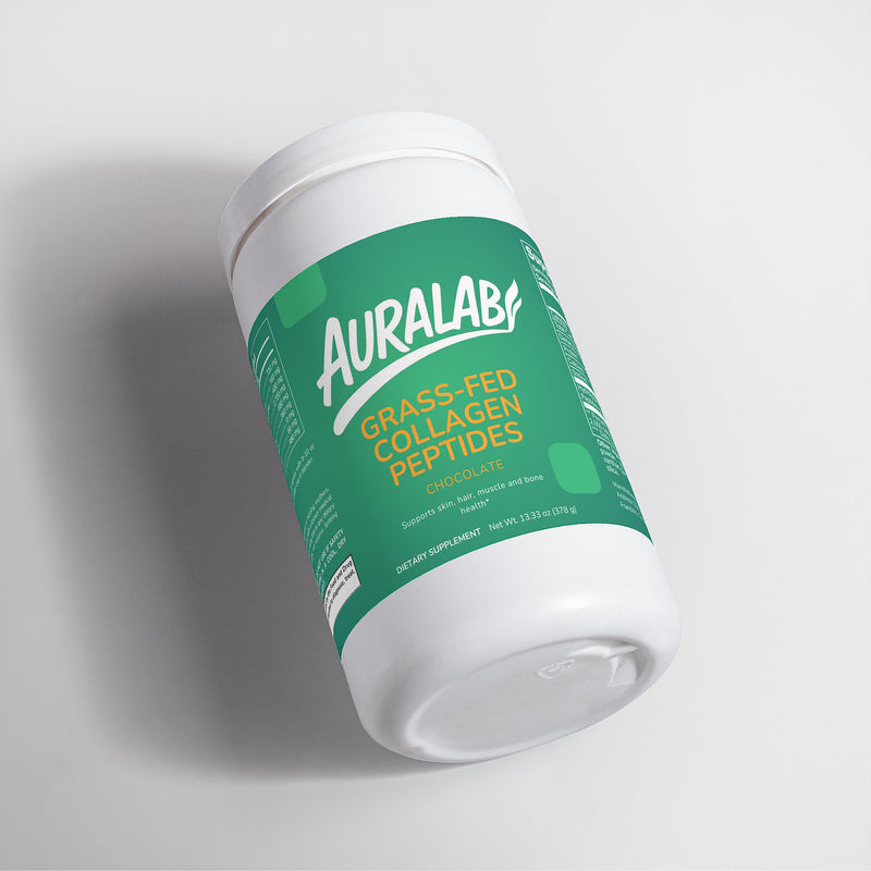 Péptidos de colágeno de animales alimentados con pasto en polvo (chocolate)